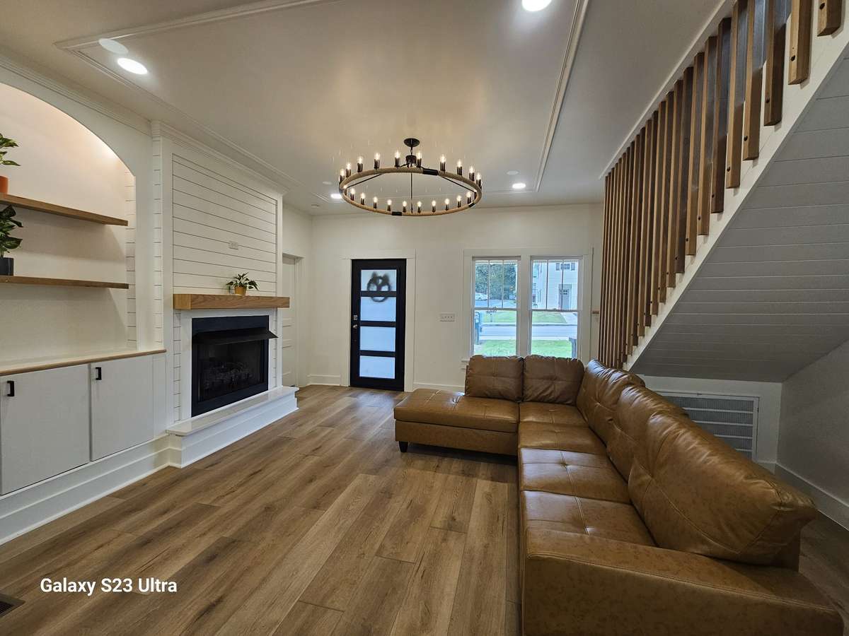 Large beautiful living room