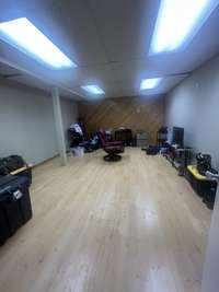 Rec room/media room in basement