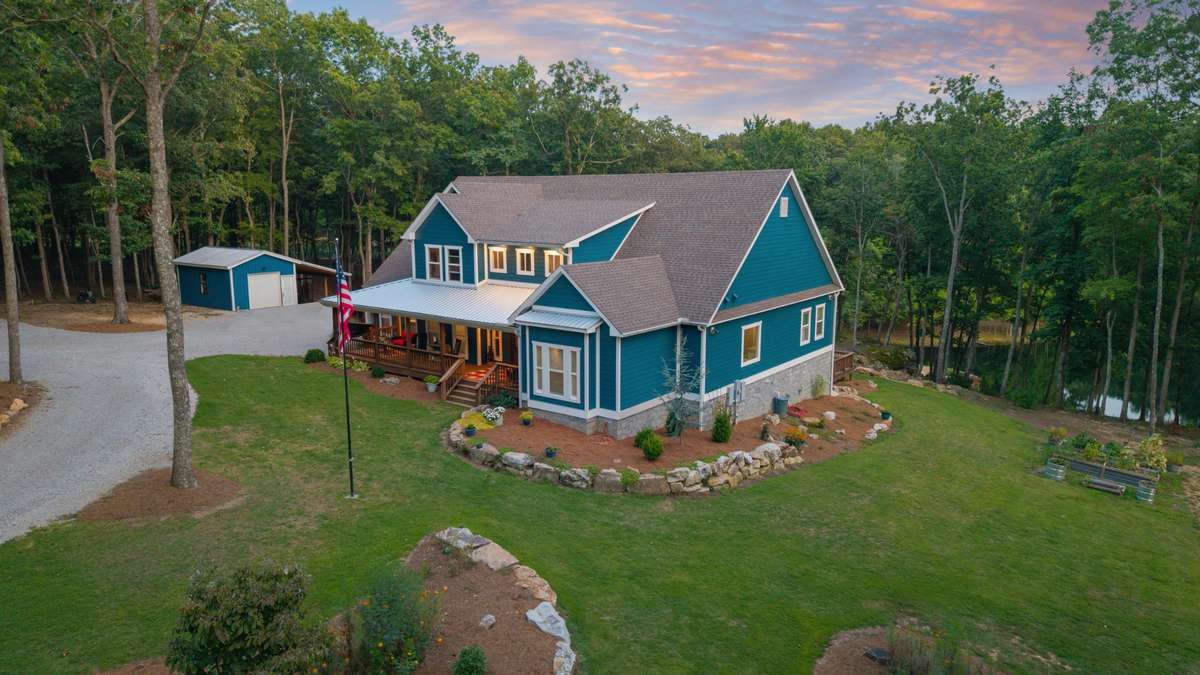Front view of home