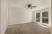 Master bedroom on main level