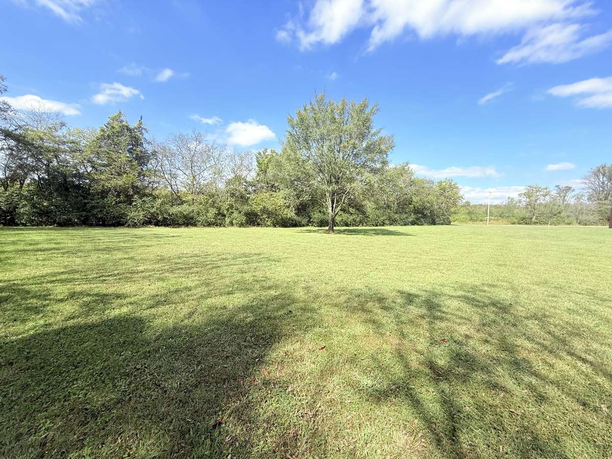 2 acres with a large private backyard; all sides of the property has lots of privacy