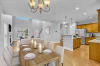 Perfect for family gatherings or casual meals