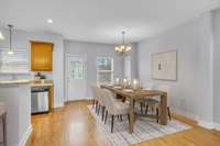 No wasted space on a formal dining which is never used