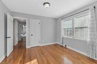 This 'pass-through' bedroom also makes a great office!