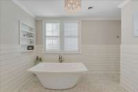 Bath for bedroom four.