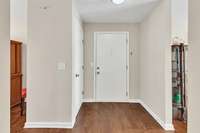 Entry coat closet, updates throughout