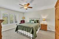 Sunny and spacious primary suite