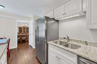 Separate storage pantry for bonus space