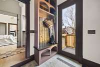 Drop Zone and access to Owner's Suite