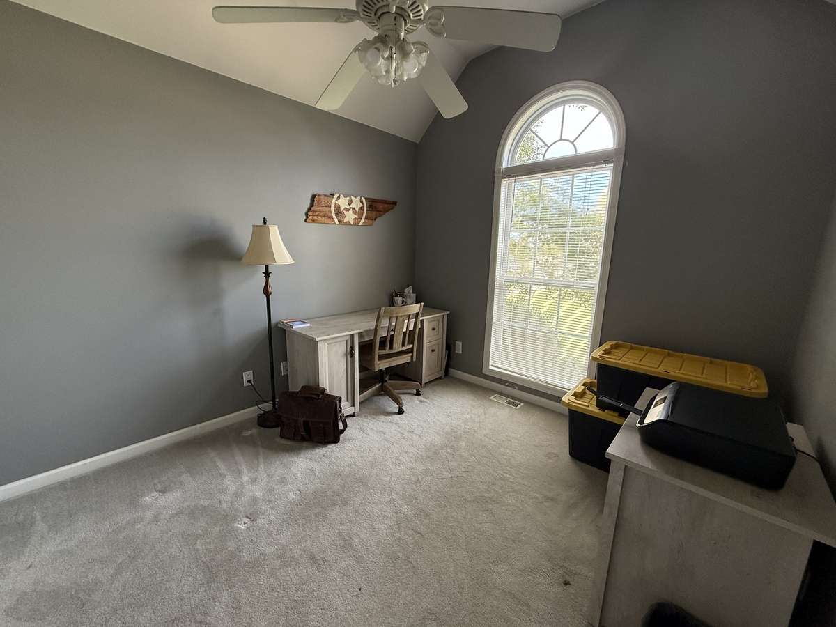 Bedroom 3 with walk-in closet.
