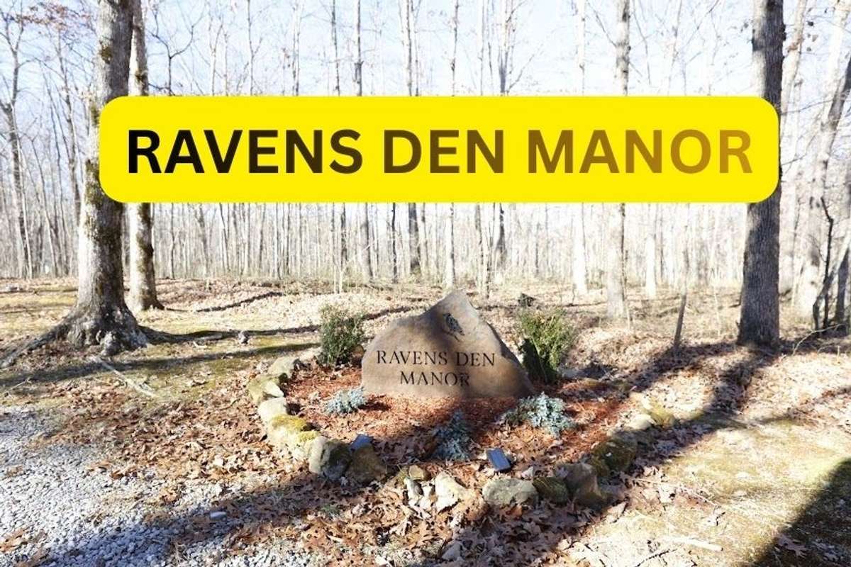 Welcome to RAVENS DEN MANOR authentic log home in a privacy paradise.