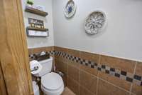 Hall First Floor Half Bath