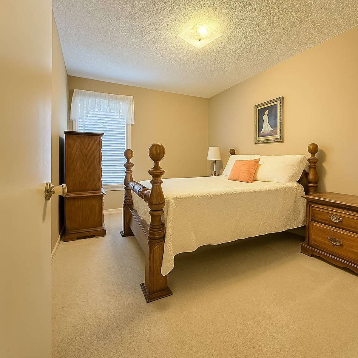 bedroom one virtually cleared