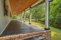 Check out the HUGE side porch, perfect for morning coffee or evening relaxation.