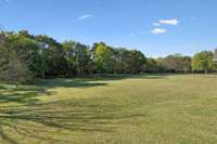 1.49 acre lot with a creek at the back