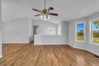 Family Room and Dinning Area