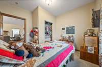 The sellers have added storage space so it can be used as a bedroom or whatever your need
might be