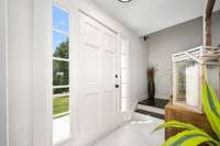 Beautiful, inviting foyer!