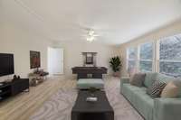 Family Room (virtually staged)