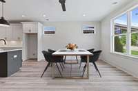 Enjoy utilizing this versatile space as a dining room with double windows - providing great natural lighting. 5511 Urbandale Ave Nashville, TN 37209