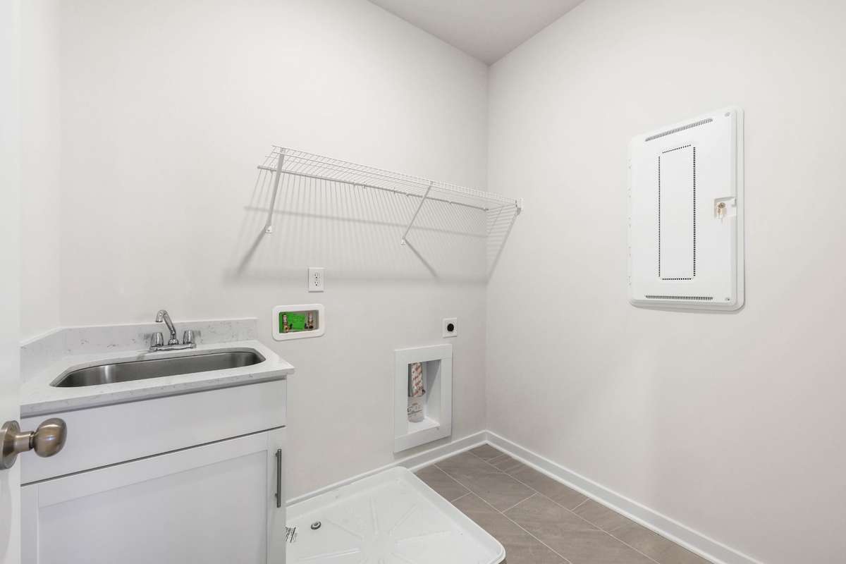Laundry room upstairs