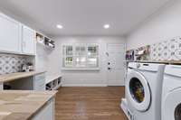 Laundry Room with lots of storage