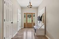 Large entry foyer.