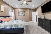 Comfortable bedrooms with great natural light.