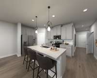 Photo is not of the actual home, but is an inspirational photo of builder’s model home and may depict options, furnishings, and/or decorator features that are not included