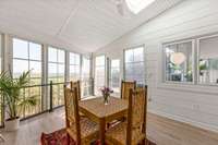 4 season pation off primary bedroom overlooking Brentwood