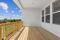 Upper deck off great room