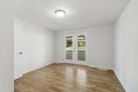 This room can be used as an office, study or small bedroom.