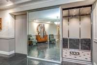 2 passenger elevators plus an additional service elevator