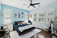 large secondary bedroom