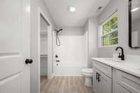 One more look at the primary bath.