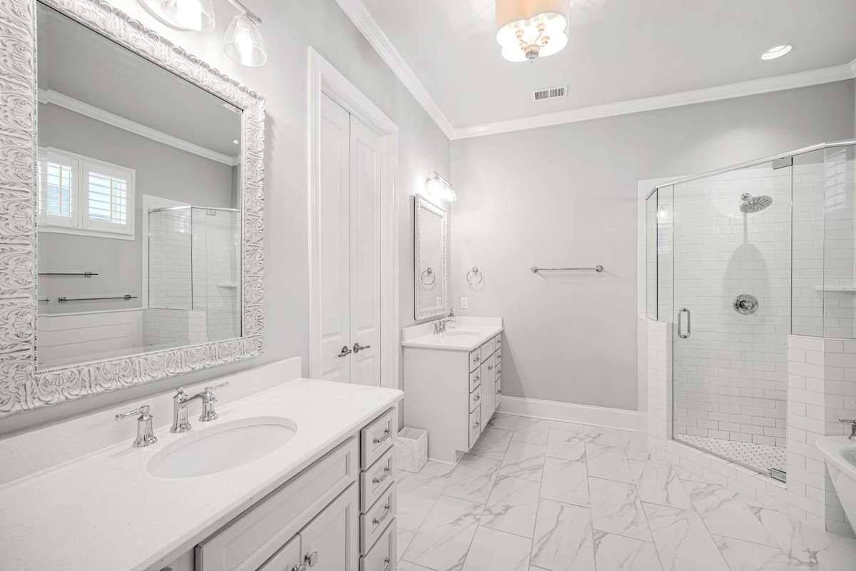 Alternate view of main floor primary bath