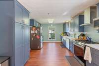 Custom Cabinets & Large Pantry with Slide-outs!