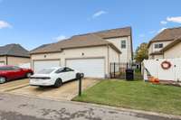 Home has a garage with two available parking spots.  2263 Cason Ln Murfreesboro TN 37128