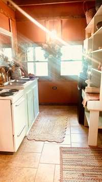 Basement utility kitchen