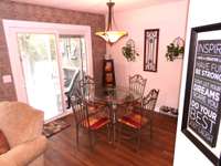 Dining Area off of the Family Room/Kitchen