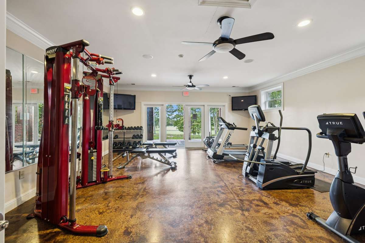 Optional Kings Chapel Club Membership includes access to this Exercise Room.