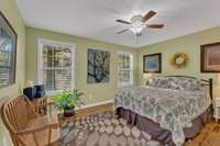 There is plenty of natural light in the second bedroom as the windows have a southern exposure..