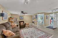 The basement bonus room is just that...a large space to utilize however you prefer.