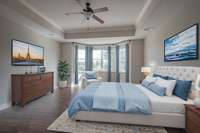 2nd Primary Bedroom-Virtually Staged