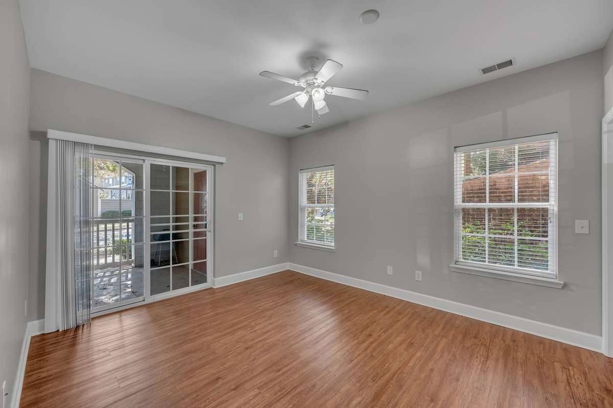 Master Bedroom offers private access to your patio space!
