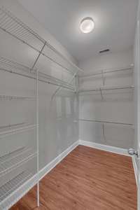 A closet that can make everyone happy! One of the biggest I've seen in a condo!