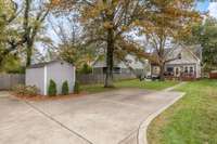 Private parking pad just for you!