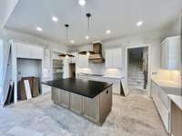 Kitchen with large island