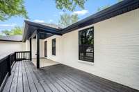 House freshly painted and all new windows