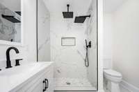 Shower in primary Bath